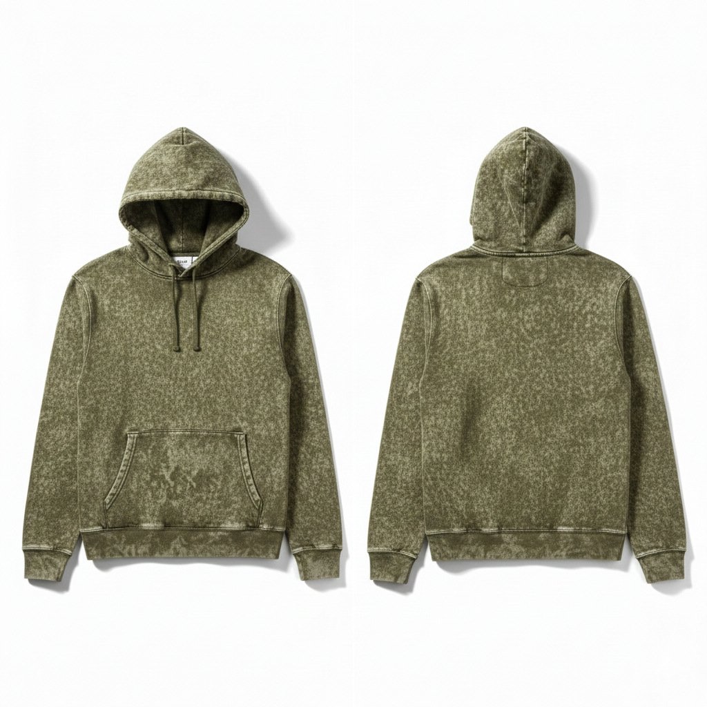 Acid Washed Hoodies