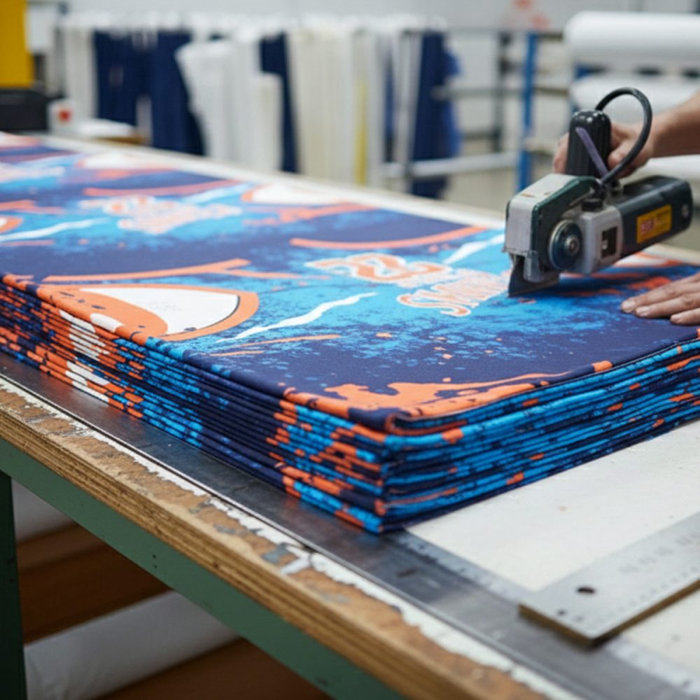 Smarka-sports-cutting-process